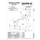 NAAMS L-Blocks ALB133M