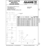 NAAMS Switch Mounting Bracket ASA4025