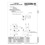NAAMS L-Blocks ALB050