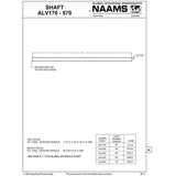 NAAMS Shaft ALV270