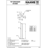 NAAMS Tip Dresser Stand ATD060