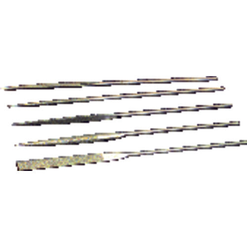 Quality Import FT6010DFS 10 Pieces 3" Diamond Length-5-1/2" Overall Length - Med Grit - Diamond Needle File Set
