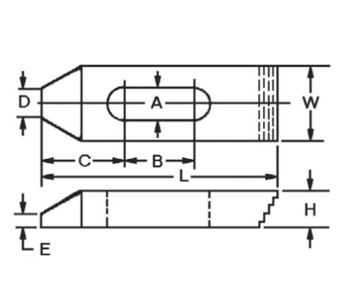 JERGENS STRAP, 9/16 FINE STEP X 6 - 46836