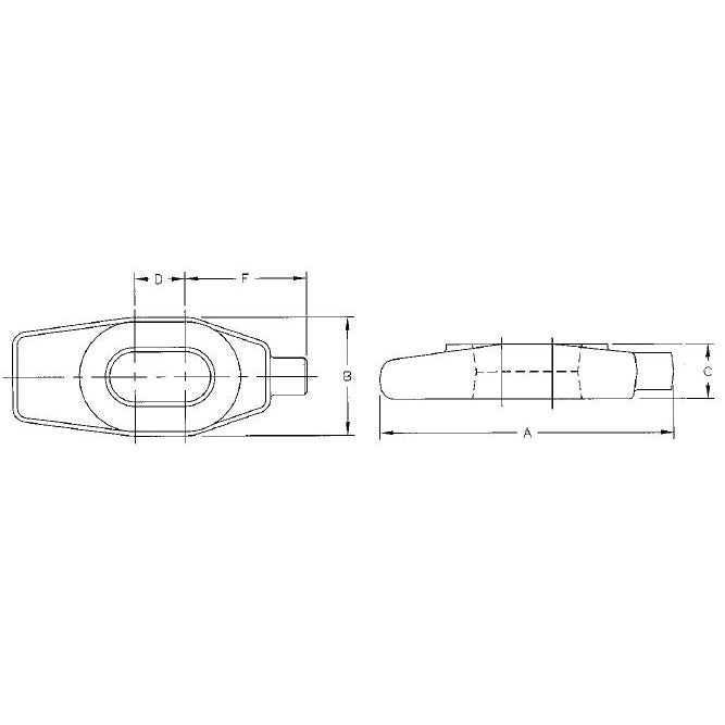 TE-CO 33931 FORGED FINGER-TIP CLAMP