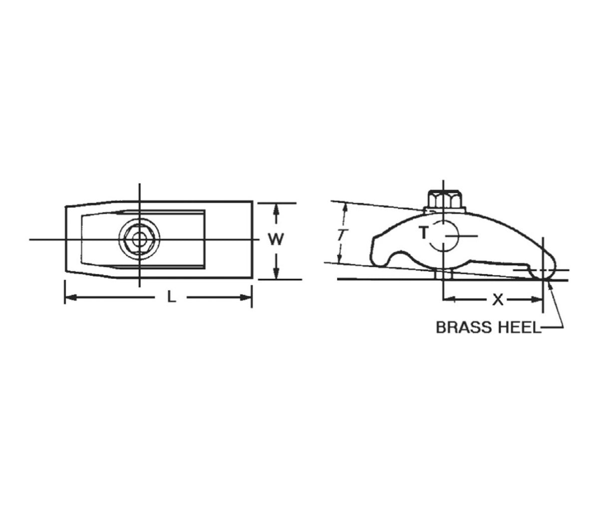 JERGENS FORGED CLAMP, 5/8IN, 16MM, 5IN ADJ - 19102