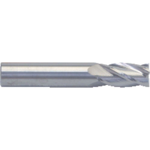Micro 100 GE45GEM3754 3/8 Dia. 7/8 LOC 2-1/2 OAL 4 Flute Carbide S/E HP End Mill-Uncoated