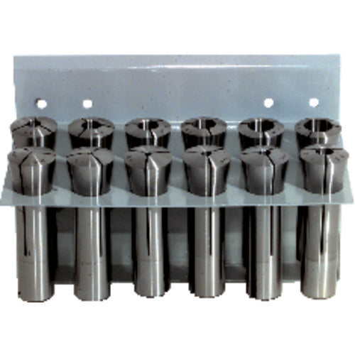 Rapidhold GP872312206 R8 Round Collet Set - 1/8" to 3/4"×8ths