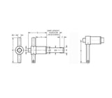JERGENS KLP, HD T-HANDLE, 3/4 X 2.00 ALL SS - 802734