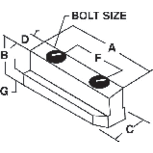 H & R HF70HRJN82M Jaw Nut - Model JN-82-M–12 mm (B210) - For B210 Chucks