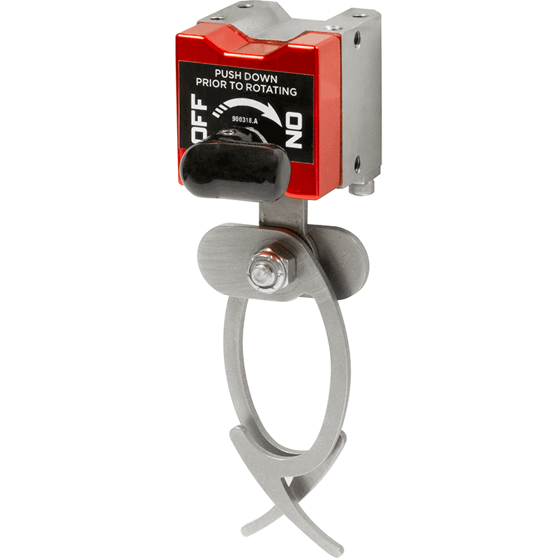 Industrial Magnetics MAG-MATE® On/Off Magnetic Hook 35 Lb Cap HH035R