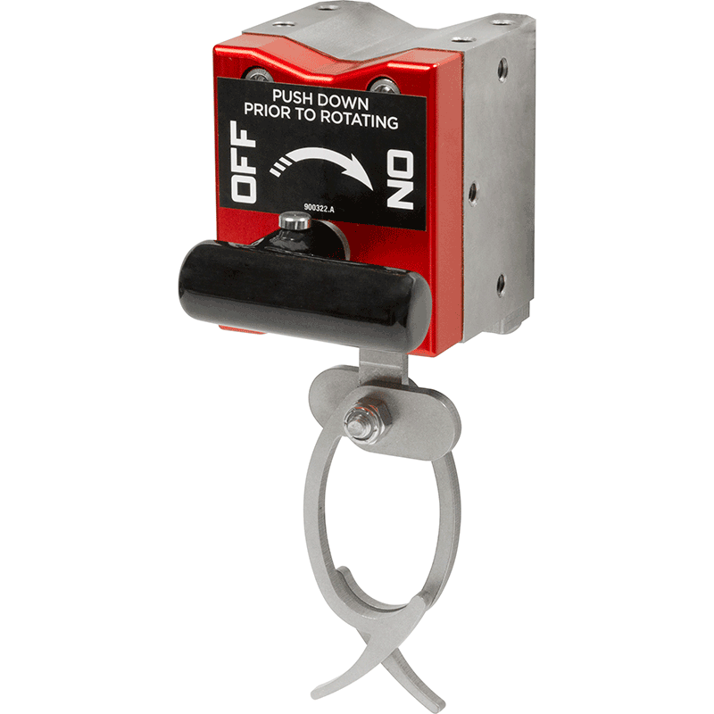 Industrial Magnetics MAG-MATE® On/Off Magnetic Hook 110Lb Cap HH110R