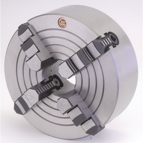 BTC HK154104D5 10" 4-Jaw Independent Chuck, D1-5, Direct Mount