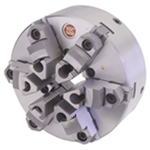 BTC HK151106R 10" Zero Set, 6 Jaw, Scroll Chuck, Top Reversible Jaw, Flatback