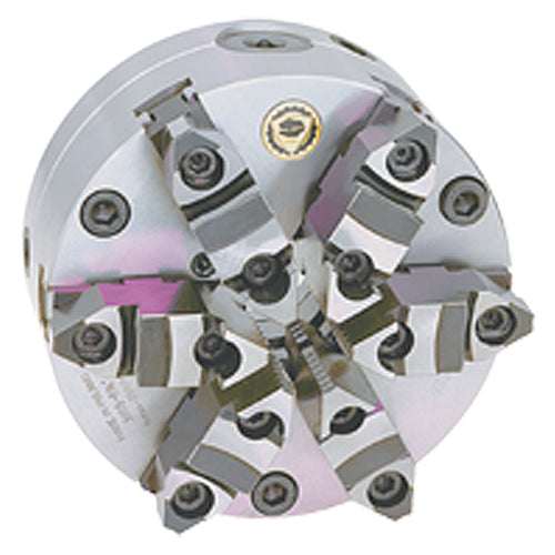 BTC HK15S1066R 6" 3-Jaw Zero Set Scroll Chuck, Steel Body