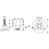 TE-CO 35265 ID EXPANSION CLAMP 5/8-11