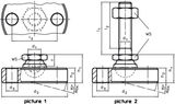 Mounting Pads with fastening holes - 22590.0716