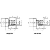 Spring Plunger headed, with ball and slot - 22050.0933
