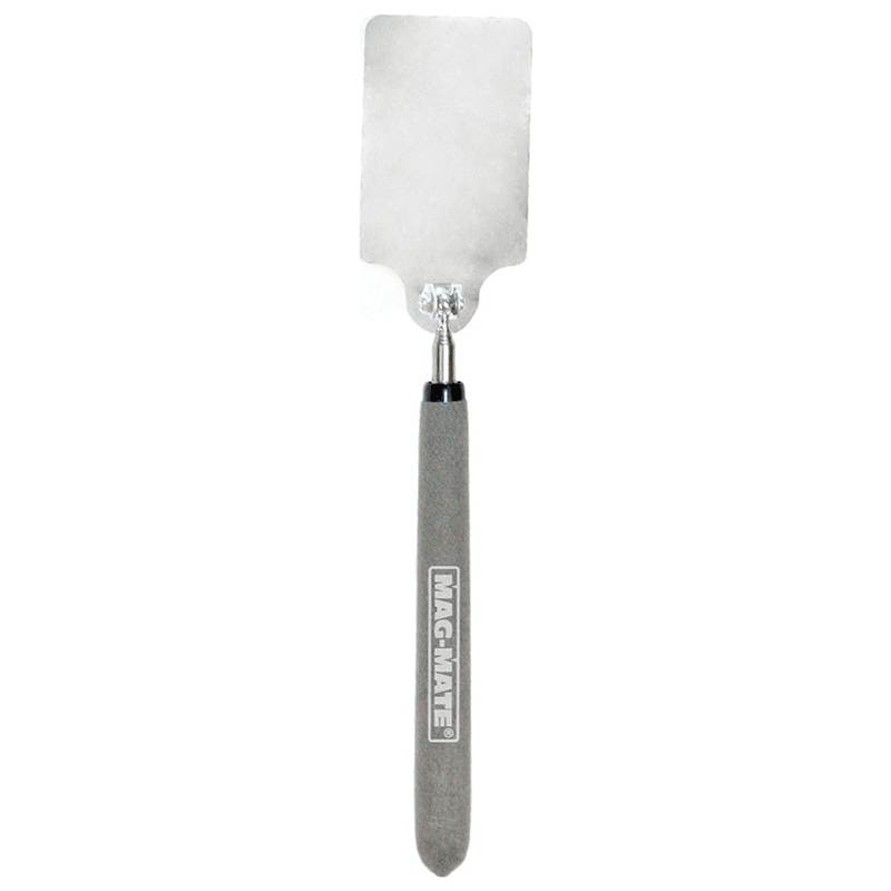 Industrial Magnetics MAG-MATE® Telescoping Rectangular Stainless Inspection Mirror Reaches 37