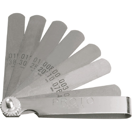 Proto KP4272425 Proto 9 Blade Standard Feeler Gauge Set