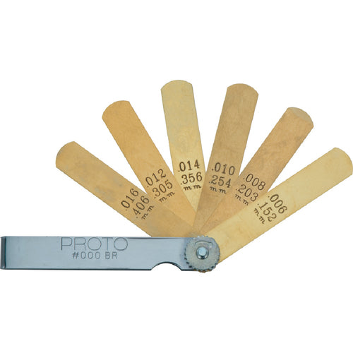 Proto KP4272470 Proto 6 Blade Non-Magnetic Feeler Gauge Set