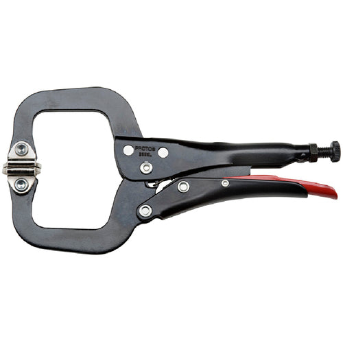 Proto KP4230580 Proto Locking Mini C-Clamp Pliers w/Swivel Pads - 12-19/32