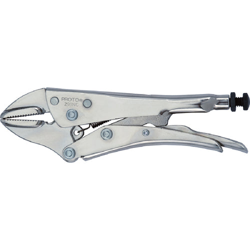 Proto KP4230620 Proto Nickel Chrome Locking Pliers - Straight Jaw 10