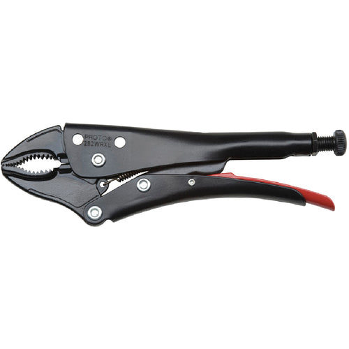 Proto KP4230495 Proto Locking Curved Jaw Pliers w/Cutter - 7-15/32