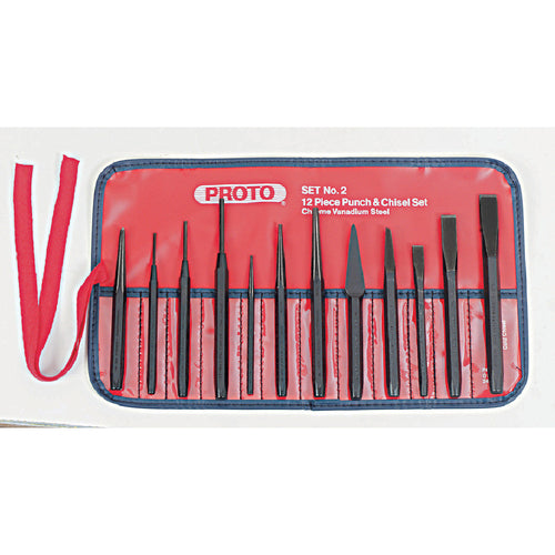Proto KP4281125 Proto 12 Piece Punch & Chisel Set
