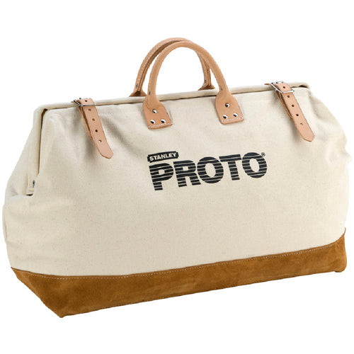 Proto KP4292260 Proto Extra Heavy Duty Polyester Leather Reinforced Tool Bag - 24