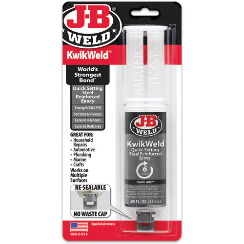 J-B Weld LM5050176 25 ml Syringe Kwikweld