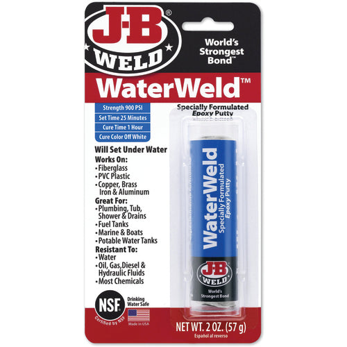 J-B Weld LM508277 J-B Weld WaterWeld Epoxy Putty