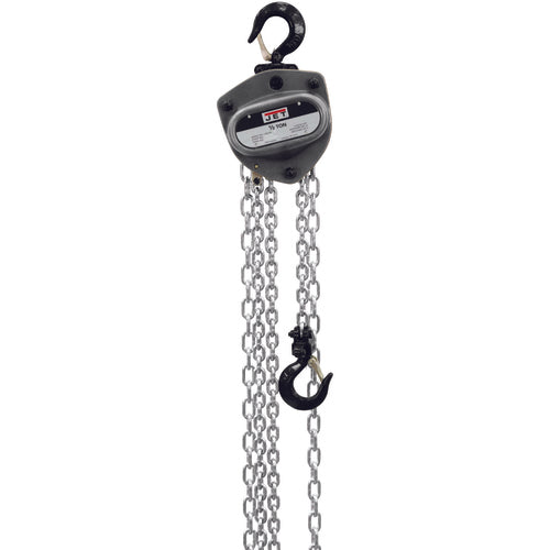 JET RS50203115 L-100-100WO-15, 1 Ton Hand Chain Hoist with15' Lift & Overload Protection