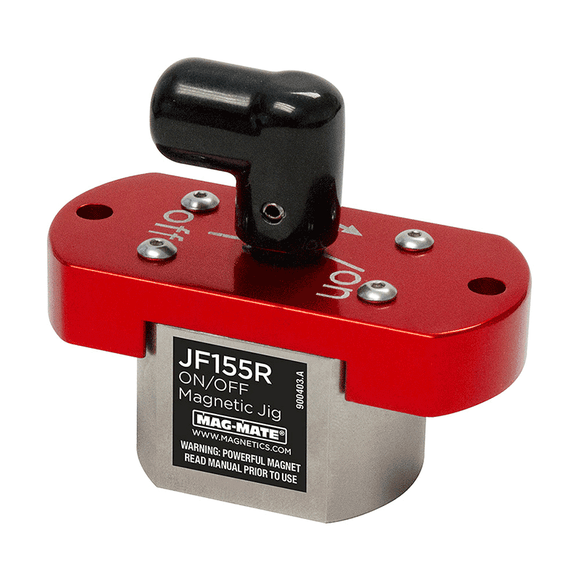 Industrial Magnetics MAG-MATE® On/Off Magnet Jig 155 Lb Flange JF155R
