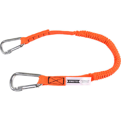 Proto KP4273100 Proto Elastic Lanyard With 2 Stainless Steel Carabiners - 15 lb.