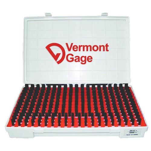 Vermont Gage JR50GGP Gage Pin Set - 0.833" to 0.916" - Plus (Go) Fit–84 Pieces