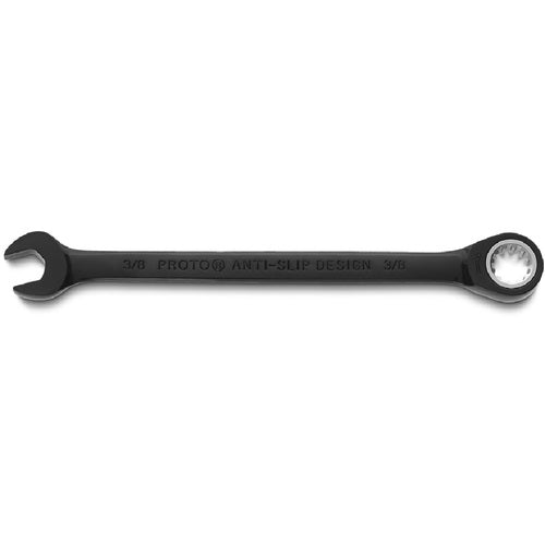 Proto KP4217635 Proto Black Chrome Combination Non-Reversible Ratcheting Wrench 3/8
