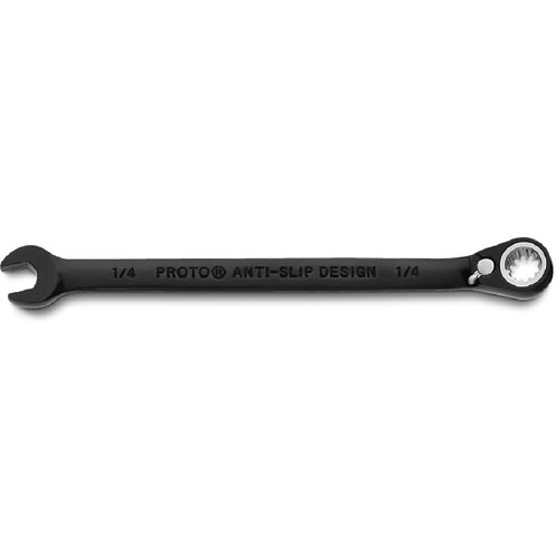 Proto KP4217755 Proto Black Chrome Combination Reversible Ratcheting Wrench 1/4