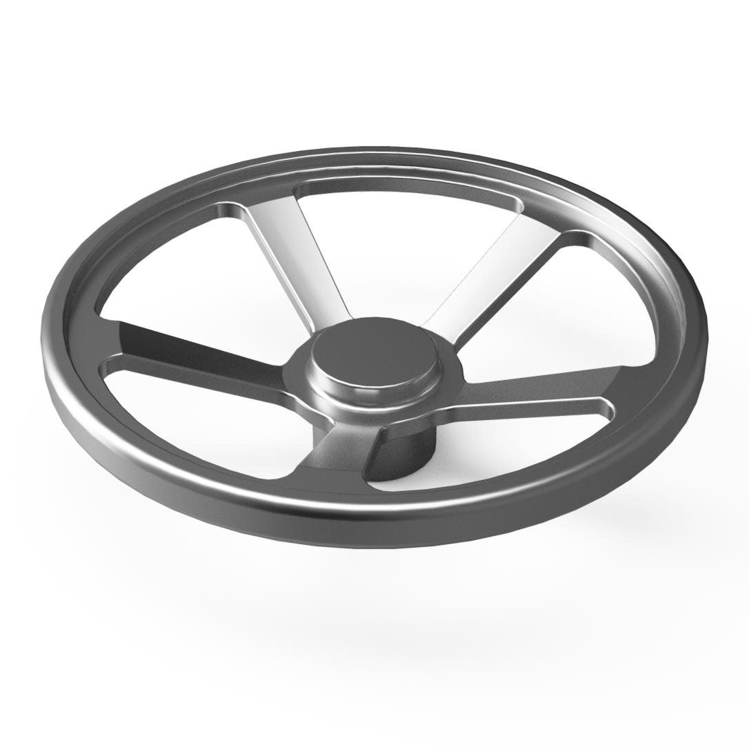 JERGENS HANDWHEEL, 14IN SPOKED ALUM - 22105