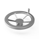 JERGENS HANDWHEEL,18IN SPOKED ALUM, W/HANDLE - 22306