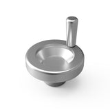 JERGENS HANDWHEEL, 76 MM, ALUMINUM, W/HANDLE ANGULAR SOLID - 22752