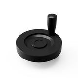 JERGENS HANDWHEEL,3.15 PLASTIC SOLID, W/HANDLE - 22841
