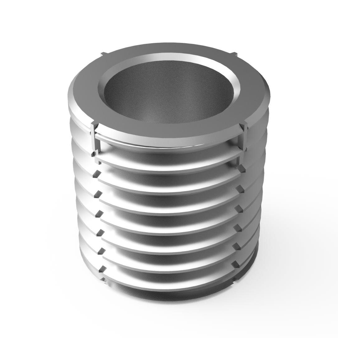 JERGENS INSERT, 1-08 X 1-3/8-12 HEAVY DUTY, KEYLOCKING STAINLESS - 263 ...