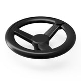 JERGENS HANDWHEEL,8IN SPOKED PLASTIC, TAPPED FOR HANDLE - 34055