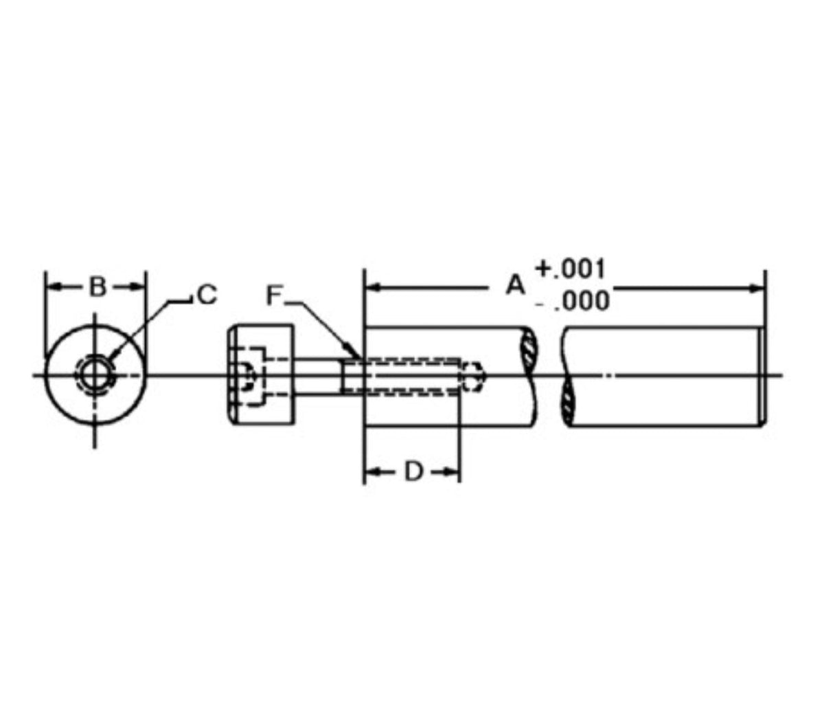 JERGENS JIG LEG, 5/8 X 1 - 25301