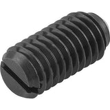 KIPP K0309.08 SPRING PLUNGER STANDARD SPRING FORCE D=M08 L=16, STEEL, COMP:BALL STEEL
