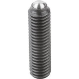 KIPP K0309.408 SPRING PLUNGER SPRING FORCE, LONG VERSION D=M08 L=30, STEEL, COMP:BALL STEEL