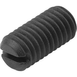 KIPP K0311.06 SPRING PLUNGER SPRING FORCE D=M06 L=14, PLASTIC, COMP:BALL POM