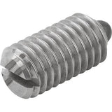 KIPP K0314.205 SPRING PLUNGER INTENSIFIED SPRING FORCE D=M05 L=12, STAINLESS STEEL, COMP:PIN STAINLESS STEEL, PU=10