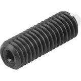 KIPP K0318.05 SPRING PLUNGER STANDARD SPRING FORCE D=M05 L=18, STEEL, COMP:PIN POM