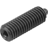 KIPP K0327.16 SPRING PLUNGER STANDARD SPRING FORCE, WITH THREAD LOCK D=M16 L=32, STEEL, COMP:PIN STEEL